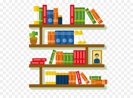 Книжные полки мультяшные