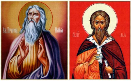Илья пророк громовержец икона