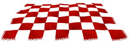 Красный плед на белом фоне