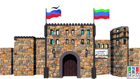 Республика Дагестан карта контур