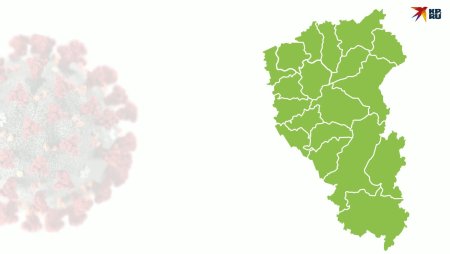 Карта Кузбасса для дошкольников