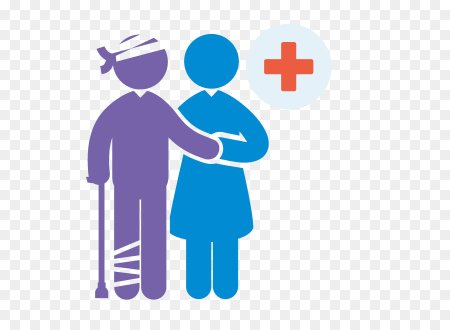 Врач и пациент без фона