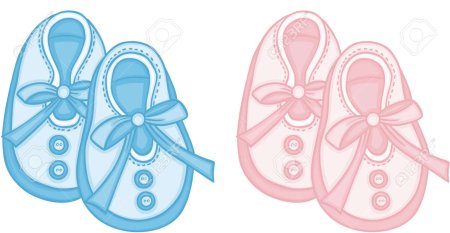 Baby Shoes вектор