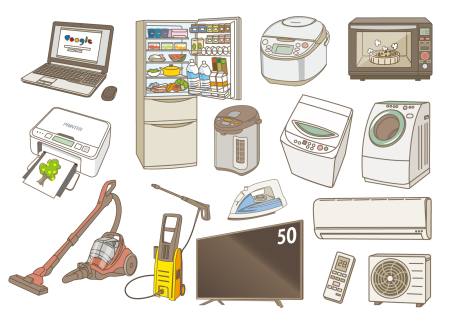 Электроприборы vector