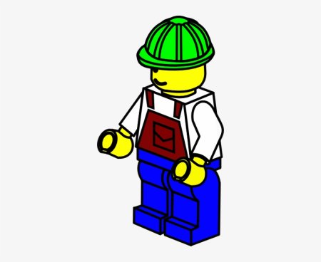 LEGO man Строитель