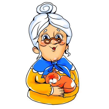 Бабушка рисунок