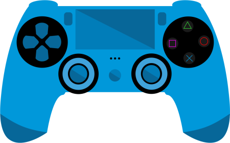 Gamepad PLAYSTATION 4 vector