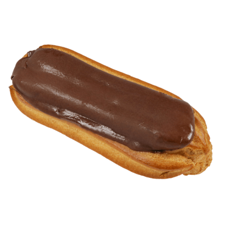 Эклер шоколад сбоку