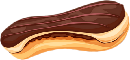Эклер рисунок