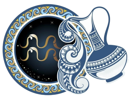 Водолей знак зодиака без фона