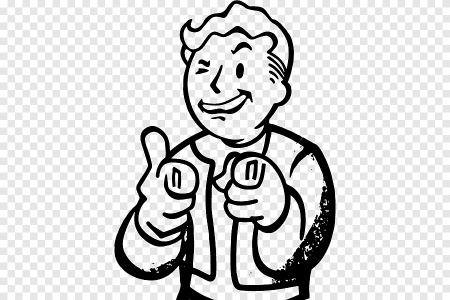Vault boy Fallout значки
