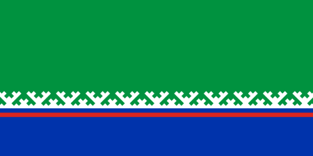 Флаг Ханты Мансийского округа