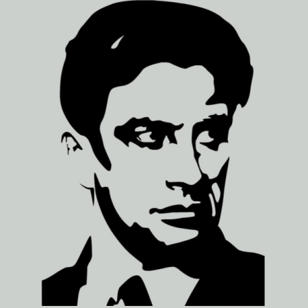 Владимир Маяковский силуэт