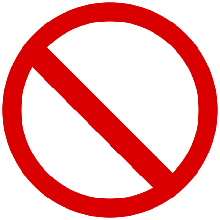 Знак отмены