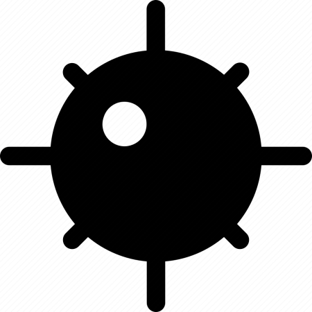 Значок мины