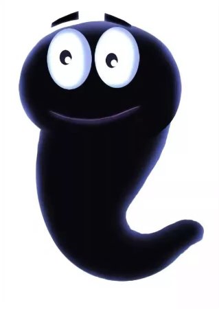 Черная пиявка из Лунтика