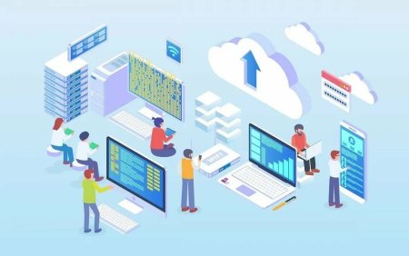 Документооборот Векторная иллюстрация