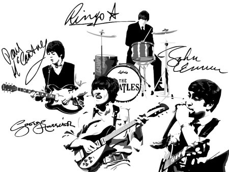 The Beatles рисунки