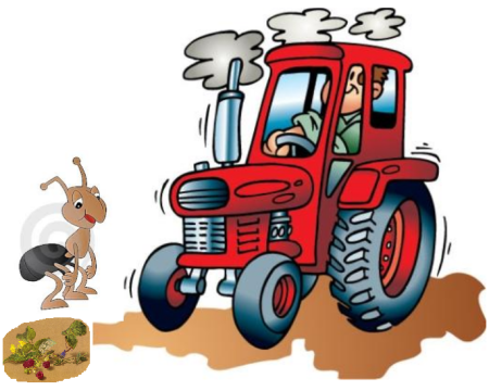 Трактор John Deere векторный