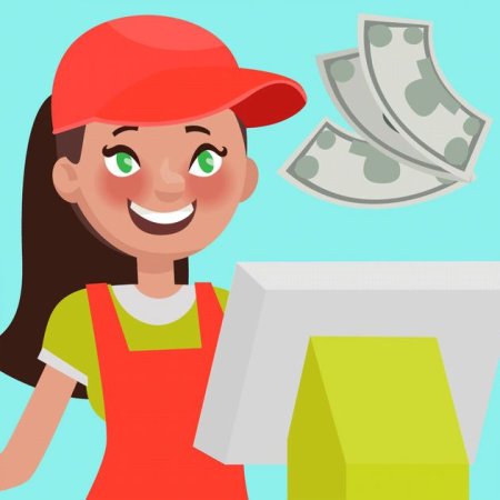 Продавец мультяшные