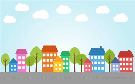 Панорама домов для детей