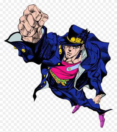 Jojo's bizarre Adventure Куджо Джотаро