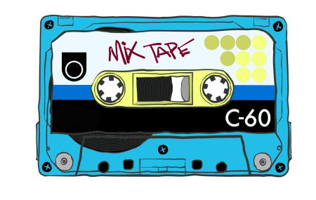 Аудто кассета в стиде 90х