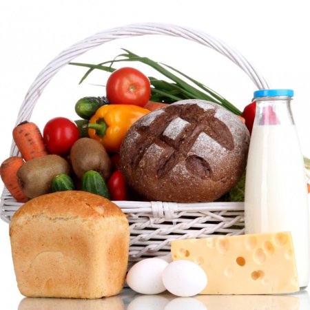 Корзинка с продуктами