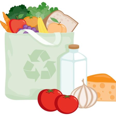 Нарисованные продукты