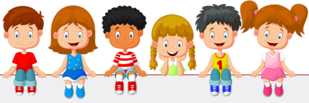 Группа детей вектор