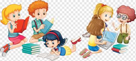 Дети читают книги