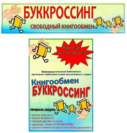 Буккроссинг в библиотеке
