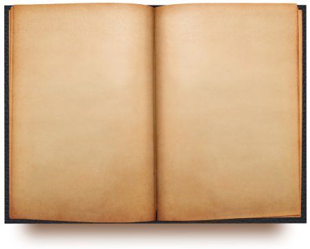 Книга на белом фоне