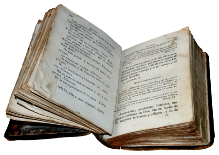 Рамка в виде открытой книги