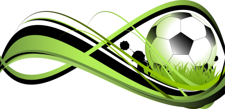 Футбол на прозрачном фоне
