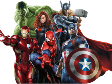 Супер герои Халк Железный человек человек-паук Капитан Америка