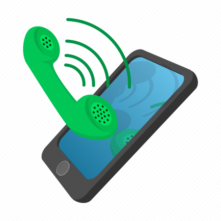 Смартфон звонит