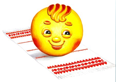 Маска колобка