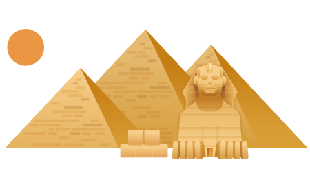 Египет пирамида Хеопса и сфинкс