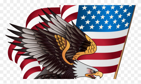 Орел США на прозрачном фоне