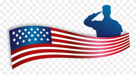 Флаг США ленточка