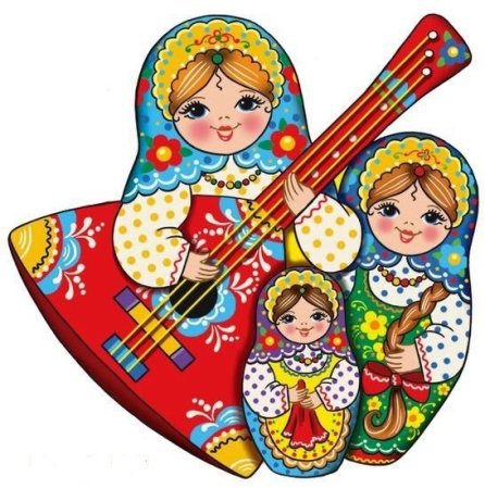 Матрёшки с музыкальными инструментами