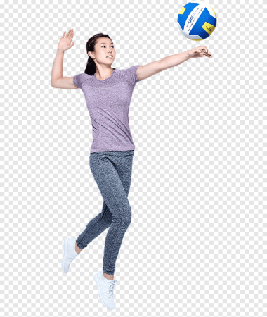 Девушка в спортивной одежде PNG