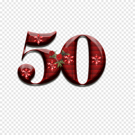 50 Лет красивые цифры