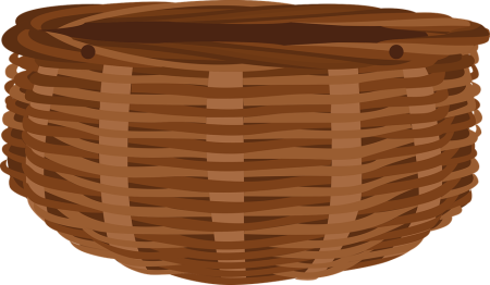 Корзина мультяшная