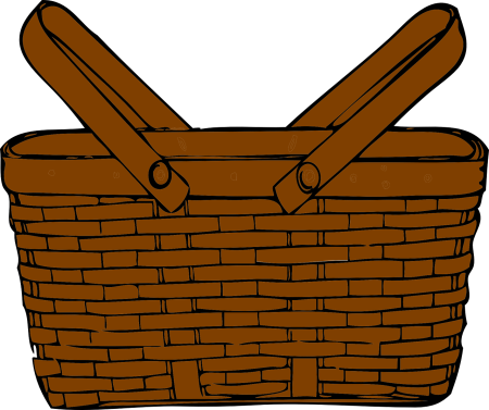 Корзина мультяшная