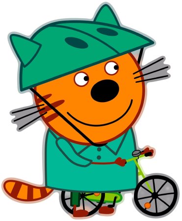 Три кота мультфильм Коржик