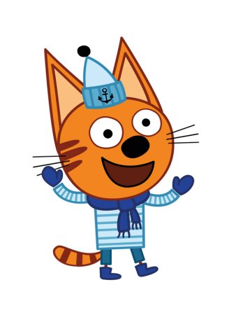 Коржик мультик три кота