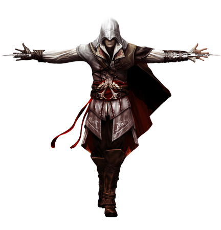 Assassins Creed 2 Эцио рендер