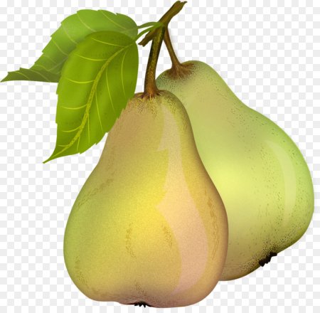 Груша без фона